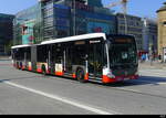 Hamburg HHA - Mercedes Citaro Nr.4602  HH.YB 4602 mit Werbung unterwegs auf der Linie 5 in der Stadt Hamburg am 2024.09.17