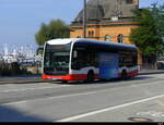 Hamburg HHA - Mercedes e Citaro Nr.1982  HH.XB 982 mit Teil-Werbung unterwegs auf Training in der Stadt Hamburg am 2024.09.17