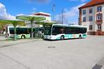 Stroh Bus Mercedes Benz Citaro 2 Ü am 14.04.23 in Hanau Freiheitsplatz