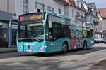 Mercedes-Benz Citaro 2. Generation (LI-SV 305) als Stadtbus Lindau Linie 1 in Lindau, Kemptener Straße. Aufgenommen 26.6.2024.