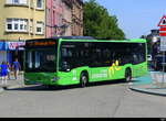 (SWEG) Stadtbus Offenburg - Mercedes Citaro OG.SW 5594 unterwegs auf der Linie S1 bei den Bushaltestellen neben dem Bahnhof in Offenburg am 2024.07.25