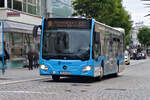 Mercedes-Benz Citaro 2. Generation von Niedermayer (PA-N110) als Stadtbus Passau Linie 10 in Passau, Bahnhofstraße. Aufgenommen 11.6.2024.