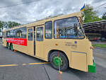 Der 1974 bei Krupp Ludewig gebaute  TS3  (Trolleybus Solingen 1) ist Teil der Ausstellung im Obus Museum Solingen.