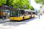 SSB Mercedes Benz Citaro C2 G Wagen 265 am 10.07.24 in Stuttgart