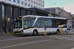 2-DTH-865, MAN Lions City e, von de Lijn, auf der Fahrt von Maastricht nach Hasselt, aufgenommen in Maastricht. 10.2024