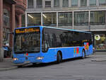 Mercedes Citaro von Distribus, auf der Linie 604, wartet am 23.06.2009 an der Endstation an der Schifflände.