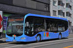 Mercedes Citaro von Distribus, auf der Linie 604, fährt am 18.08.2012 Richtung Voltaplatz.