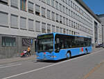 Mercedes Citaro von Distribus, auf der Linie 603, fährt am 29.06.2009 durch die Spiegelgasse zur Endstation an der Schifflände.