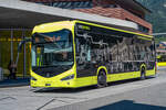 08.07.2024: LIEMobil Wagen 40248, Ein Irizar ie Bus 12, als Linie 14 Richtung Vaduz in Schaan, Liechtenstein.