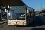 EW 1427, Mercedes Benz Citaro, von Emile Weber, aufgenommen am Bahnhof in Mersch. 01.2025