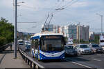 RTEC Trolleybus 1375 / Bulevardul Dacia Chișinău, 2.