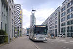 Iveco-Irisbus Crossway von Postbus (BD-16147) als Linie 103 vor dem Klangturm im Landhausviertel St.