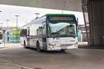 Iveco-Irisbus Crossway von Postbus (BD-15693) in St. Pölten, Hauptbahnhof. Aufgenommen 14.3.2024.