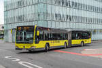 10.07.2024: Postbus Wagen 13688 als LANDBus Unterland, Linie 180 Richtung Götzis in Dornbirn.