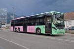 Volvo 8900 von Postbus (BD-16780), abgestellt am Frachtenbhf. Innsbruck. Aufgenommen 13.8.2024.