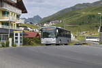 Iveco-Irisbus Crossway von Hechenberger (IM-216FM) als Linie 4196 in Kühtai, Kühtaistraße.