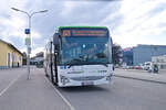 Iveco-Irisbus Crossway von Dr. Richard (Bus 4387, W-2509MW) als Linie 609 in Amstetten Bhf. Aufgenommen 6.6.2024.