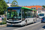 07.06.2024: Zuklinbus Wagen 681 als Regionalbus Linie 401 Richtung Weidlingbach in Klosterneuburg.