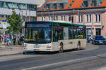 07.06.2024: Zuklinbus Wagen 498 als Regionalbus Linie 403 Richtung Höflein in Klosterneuburg.