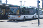 Setra S 400er-Serie von Daurer Reisen (SB-786FE) als Linie 665 in Amstetten, Bhf.