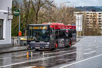 16.03.2024: Wagen 38 der Stadtwerke Leoben auf der Linie 1