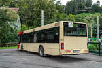 20.07.2024: OBK Wagen 38 als Sommerbim-Ersatzverkehr richtung Graz Rosseggerhaus in Mariatrost