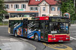 20.07.2024: OBK Wagen 38 als Sommerbim-Ersatzverkehr richtung Mariatrost in Mariatrost