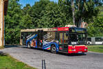 20.07.2024: OBK Wagen 38 als Sommerbim-Ersatzverkehr richtung Graz Rosseggerhaus in Mariatrost