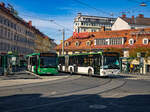 Graz. Am letzten Tag der steirischen Sommmerferien, den 08.09.2024, konnte ich den Graz Linien Wagen 137 und Dr. Richard Wagen 1703 am Grazer Jakominiplatz fotografieren.