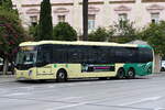 Tranvia de Cadiz, Castrosua Magnus (Volvo B8RLE) Wagen 327, Cadiz/ E im September 2024.