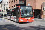 ARL Nr. 17 (Mercedes Citaro O530 Hybrid) am 18.9.2024 in Lugano, Centro