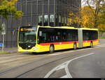 BLT - Mercedes Citaro Nr.90  BL 6439 unterwegs als BLT Tramersatz in Basel am 2024.10.13