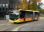 BLT - Mercedes Citaro Nr.96  BL 138073 unterwegs als BLT Tramersatz in Basel am 2024.10.13