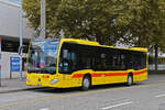 Mercedes Citaro 69 der BLT, auf der Linie 47, fährt am 30.09.2024 bei der Haltestelle St. Jakob ein. Aufnahme Basel.