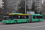 MAN Bus mit der Betriebsnummer 761 auf der Linie 36 am Badischen Bahnhof in Basel.