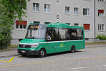 K-Bus 8602, auf der Linie 45, wartet am 26.08.2024 an der Endstation an der Habermatten. Aufnahme Riehen.