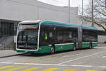 Mercedes eCitaro 7118, auf der Linie 36, bedient am 08.03.2024 die Haltestelle St.