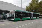 Mercedes eCitaro 7128, auf der Linie 36, fährt am 05.10.2024 bei der Haltestelle St.