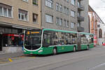 Mercedes Citaro 7020, auf der Linie 34, bedient am 18.11.2024 die Haltestelle Universitätsspital. Aufnahme Basel.