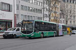 Mercedes Citaro 7012, auf der Linie 34, fährt am 18.11.2024 zur Haltestelle Universitätsspital.