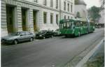 Aus dem Archiv: BVB Basel Nr. 922 Mercedes Gelenktrolleybus (ex Kaiserslautern Nr. 137) am 8. Oktober 1997 Basel, Claragraben