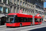 Hess Trolleybus 34, auf der Linie 12, bedient am 09.07.2024 die Haltestelle Bärenplatz.