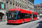 Hess Trolleybus 36, auf der Linie 12, bedient am 09.07.2024 die Haltestelle Bärenplatz. Aufnahme Bern.