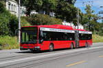 Mercedes Citaro 851, auf der Linie 10, fährt am 09.07.2024 Richtung Kornhausbrücke. Aufnahme Bern.