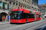 Hess Trolleybus 26, auf der Linie 12, bedient am 09.07.2024 die Haltestelle Bärenplatz.