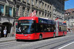 Hess Trolleybus 27, auf der Linie 12, bedient am 09.07.2024 die Haltestelle Bärenplatz.