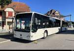 Intertours - Mercedes Citaro Nr.667 in Täuffelen als Bahnersatz für die BTI (asm ) zwischen Täuffelen und Biel am 2024.07.09