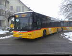 Postauto - MAN Lion`s City  ZH  202899 bei der Haltestelle Spitzen am 2024.12.27