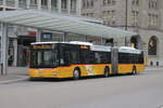 Postauto/PU Eurobus Nr. 10/PAG-ID: 10451/TG 121 045 (MAN A23 Lion's City G) am 3.10.2024 beim Bhf. St.Gallen