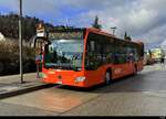 RBS - Mercedes Citaro  Nr.4224  BE  895403 beim Bhf. in Büren an der Aare am 13.03.2025